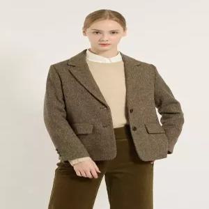 [BCBG][BCBG] 해리스 헤링본 자켓 B5D9J172_DG