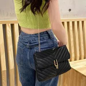 퀼팅 여성 데이트 하객룩 패션 위아 고급 가방 숄더백