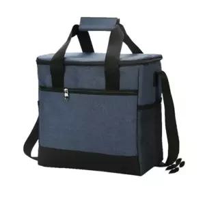 코매트 냉보온 쿨러백 11L_블루 레드 색상 박스