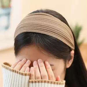 (엔젤슈슈) 베이직 골지 헤어 데일리 미우 머리띠