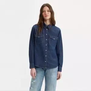 매장정품 LEVI'S 리바이스 여성 얼티밋 웨스턴 클래식 데님셔츠 진청 86832-0017 1872250