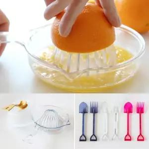 티본 이 레몬스퀴저+뚜껑+스푼포크3세트 레 착츱 짜기