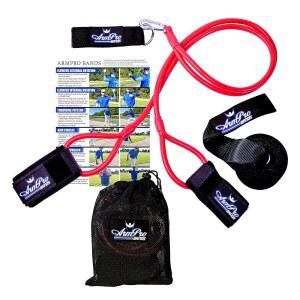 KINETIC BANDS ARM PRO 야구 소프트볼 팔 및 앵커 고급, (청소년, 컨디셔닝 엘리트), 스트랩, 마운트 투구 밴드 - 장비, 3단계 도어 트레이닝 강도, 저항