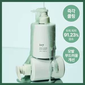 즉각쿨링찰랑모발 원오세븐 스칼프 쿨링 브리즈 샴푸 380ml 4068706