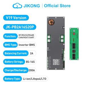 JIKONG BMS V19 JK-PB2A16S20P 24V 48V 8S/16S 200A LiFePo4 리튬이온 배터리 가정용 에너지 액티브 밸런서