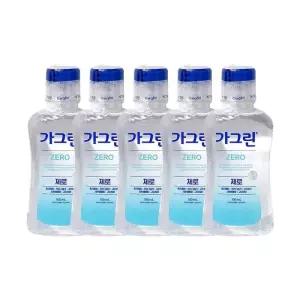 가그린 제로 100ml x 위아 5개세트 유아 안매운가글