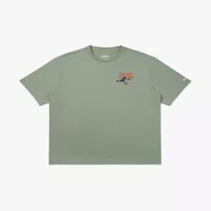 디아도라 AIRTEX 테니스 무브 그래픽 반팔 티셔츠 KHAKI D5221LRS64KAL