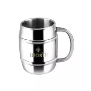 위아 아이노스 스텐 이중 비어컵 300ml 술잔