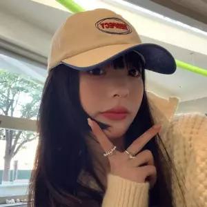 리스펙볼캡 데일리 이 레터링 캡모자 배색 자수 운동