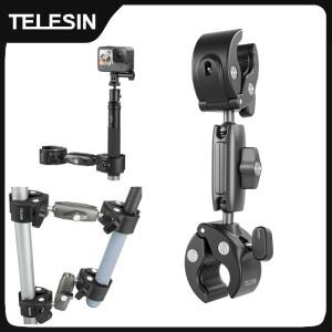 TELESIN 바이크 오토바이 자전거 모노 포드호환 핸들 바 GOPRO호환 Hero DJI호환 ta360 용 파노라마 마운트