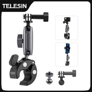 TELESIN 바이크 오토바이 자전거 레일 마운트 클램프  GOPRO호환 Hero 용 360도 볼 클립 포함 DJI호환 OSMO