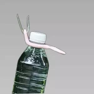 카라비너 휴대용 물병 버클 등산 1P