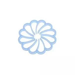 실리콘 냄비 이 받침대 하늘색 주방용품 실 행주