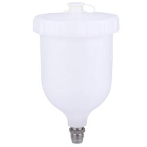 중력식 페인트 컵 600ml 스프레이 건 포트 플라스틱 (D-일비스 / T-프로 프리 FLG호환 용)