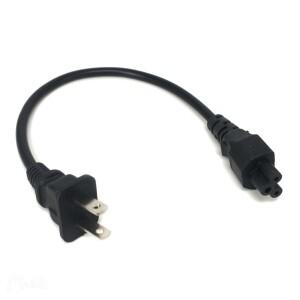 Bolantedz 0.3M 2x0.75mm 미국 1-15P ~ C5 일본 Nema 플러그 2Pin IEC320 와이어 전원 연장 케이블 코드 어