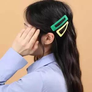 헤어핀 여자아이머리핀 여성 헤어핀세트 컬러똑딱핀