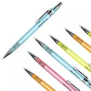 0.5mm 제도샤프 PRO 12개입 형광혼합 위아 문구용품