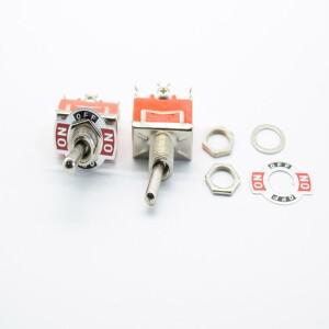 스테인레스 스틸 방수 토글 스위치 12V 헤비 듀티 플릭 ON OFF 자동차 금속 SPDT P0.05 15A 250V 터미널