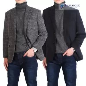 [필골드][필골드]쟌피엘 울 모직 콤비자켓 JP900n754