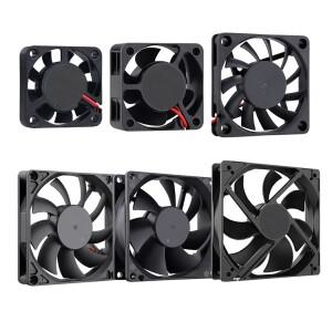 4010 12025 30mm DC 5V 12V 24V 냉각 팬 브러시리스 모터 케이스 조용한 40MM 120MM 3D 프린터용 2핀