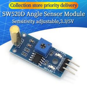 기울기 센서 모듈 스위치 SW-520D 각도 진동 마이크로 컨트롤러 전자 빌딩 블록 Arduino호환 Diy Kit 용 스