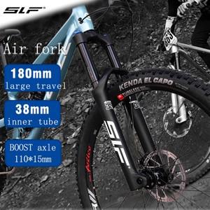 고강도 27.5/29인치 MTB 풀 서스펜션 자전거 프론트 포크  트래블 160mm/180mm  38mm 튜브 에어