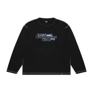 엘엠씨 DESTROYED STAMP LONG SLV TEE black 0LM45FLS104BLK