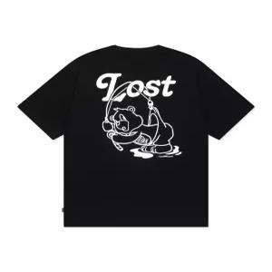 엘엠씨 FISHING BEAR TEE black 0LM45STS301BLK