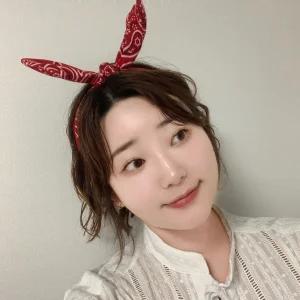 운동회 응원단 반다나 페이즐리 헤어밴드 2컬러