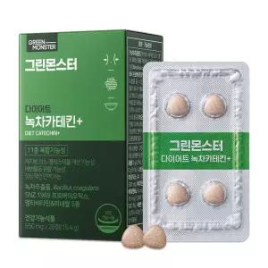 [체 ] 그린몬스터 녹차카테킨+ 28정 2주분 3473131