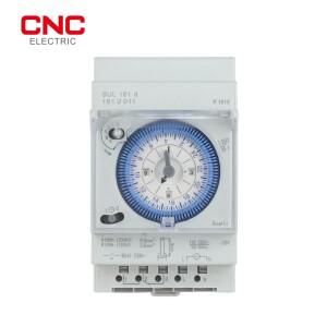 CNC SUL181d 타임 릴레이 트랙 설치 기계식 타이머  산업용 시간 제어 스위치  220V  24