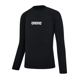 ARENA 남성 이니셜 레저 래쉬가드 A4BM1PR11BLK