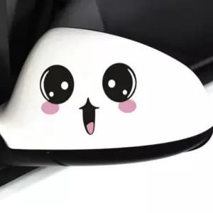 백미러 자동차 사이드미러 스티커 이 차꾸미기 바이크