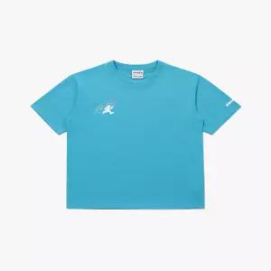 디아도라 HIGH MILE 런클럽 그래픽 반팔 티셔츠 TURQUOISE D6223LRS61TQS