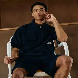 디아도라 에어서커 반팔 아노락 NAVY D6221LWT47NVD