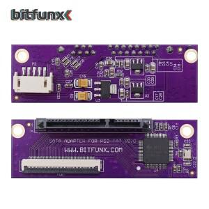 SONY호환 Playstation 2 플스호환 IDE 기존 네트워크 어댑터용 Bitfunx SATA 업그레이드 보드