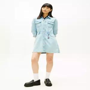 타미진- 여 데님 트러커 미니 원피스(T32G0NOP11TWT11A5)