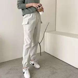 [옷자락]여자 겨울 트레이닝 바지 기모 밴딩 카고 팬츠