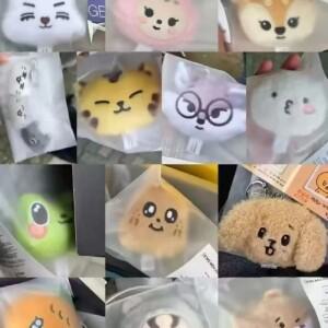 8cm 세븐틴즈 신상품  플러시 미니 소형 키체인  펜던트 리쉬한 장식품 (백팩  핸드백  데일리용)