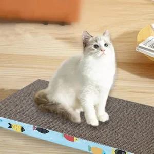 고양이 스크래쳐 고양이 장난감 침대 웨이브형 일자형