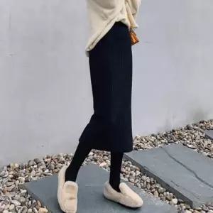 [mkxjYe_66]롱 스커트 H라인 레깅스 코디 데일리