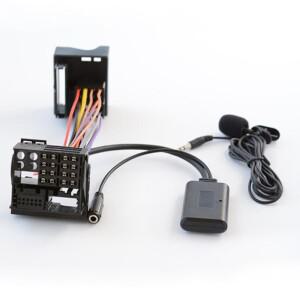 Biurlink 자동차 Aux 입력 오디오 케이블 Bluetooth 5.0 BMW 호환 Z4 E85 X3 E83 E39 용 핸즈프리 어댑터