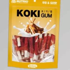 강아지껌 맛있는 반려견껌 꼬기껌 우유 오리스틱 18P