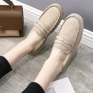 [옷자락]여자 겨울 드라이빙 털안감 모카신 말랑 로퍼 슈즈