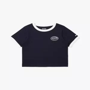 디아도라 위켄드 링거 반팔 티셔츠 우먼 NAVY D5122LRS22NVD