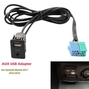 AUX USB 어댑터 라디오 익스텐션 케이블  포트 자동차 전자 액세서리  1X1.5m