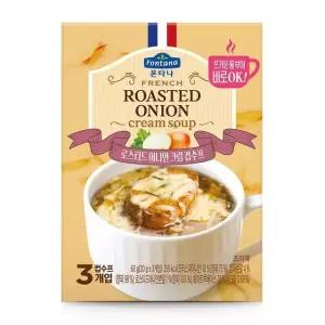 폰타나 로스티드 어니언크림 컵수프 60g x 12