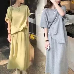 [mleslc_66]파자마 세트 여름 치마 스커트 여성
