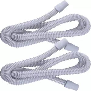 Mars Wellness 유니버설 CPAP 호스 - 6피트 미국산 대부분의 기계와 호환되는 튜브 2팩