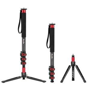 AVELLA C324D 탄소 섬유 67인치 카메라 텔레스코픽 모노포드 캐논 DSLR 소니 올림푸스 프로페셔널 카메라용 파나소닉 비디오 니콘 삼각대 베이스
